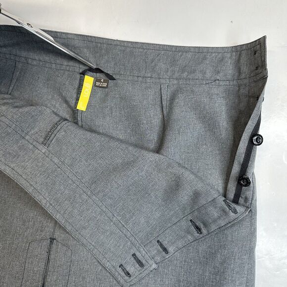 Lole Skort Womens Sz 4 Gray Polyester Casual Button Side Skirt/Shorts - Picture 6 of 11